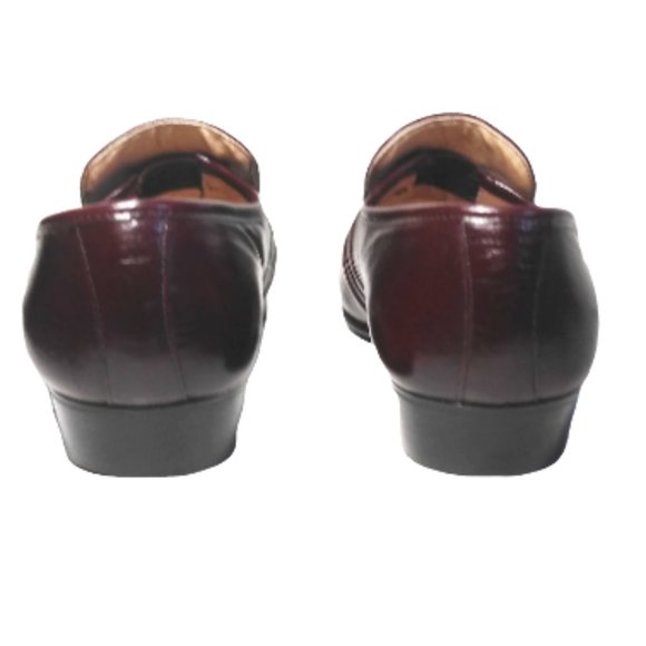 Stacy Adams men brown leather moccasins Size 6.5 - Picture 6 of 8